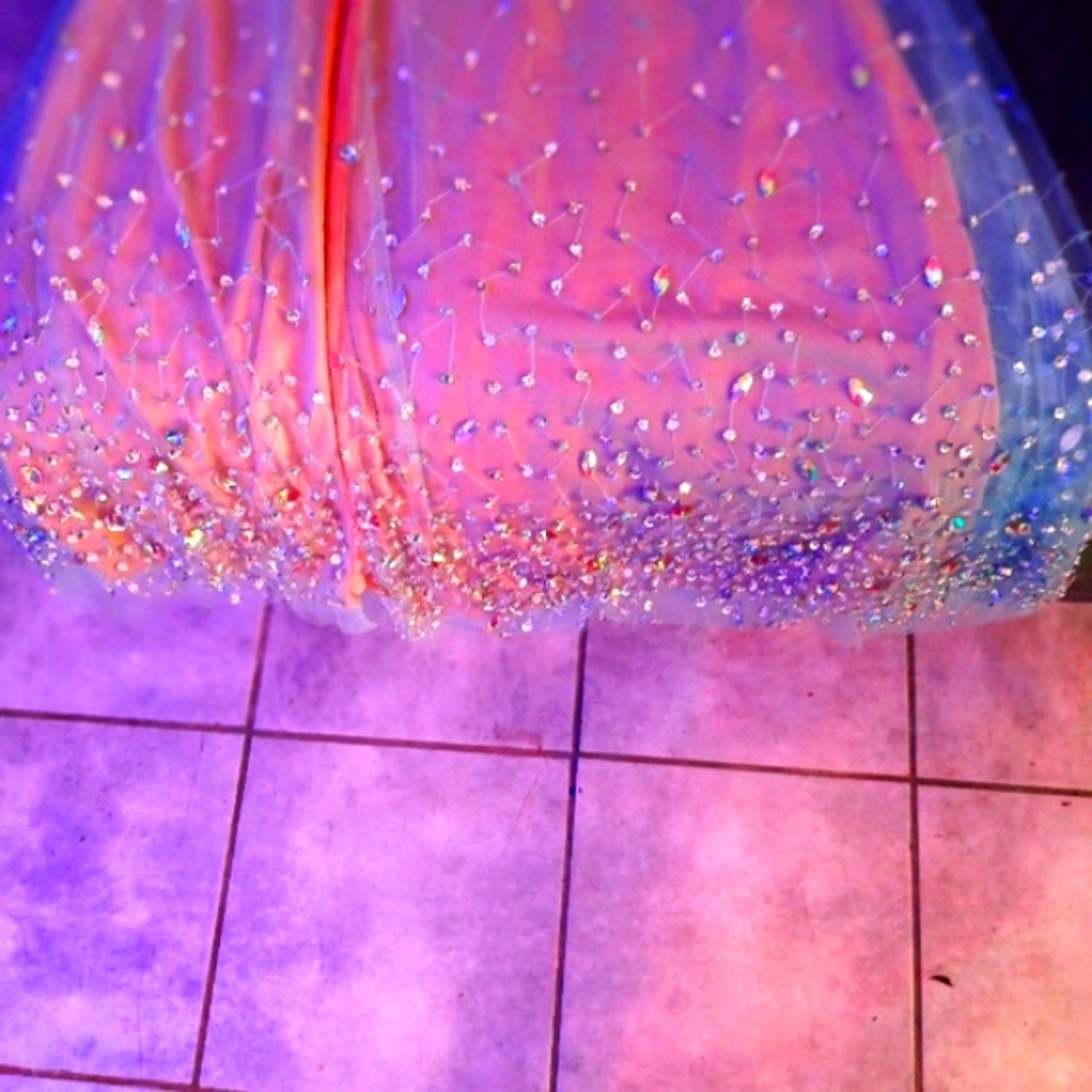 Sparkling Multicolor Gown - Picture 15 of 15